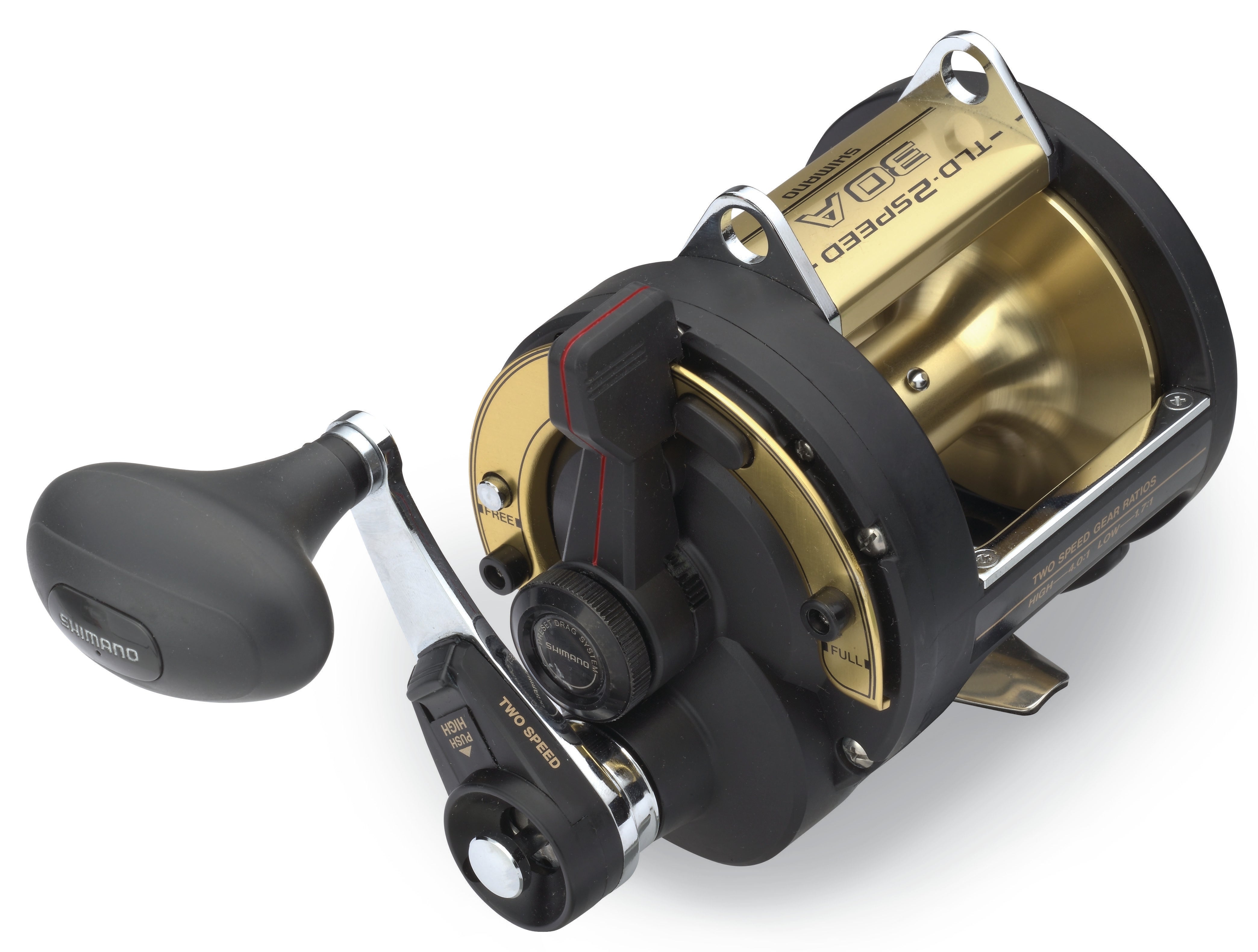 Shimano TLD II 2-Speed Lever Drag Conventional Reels