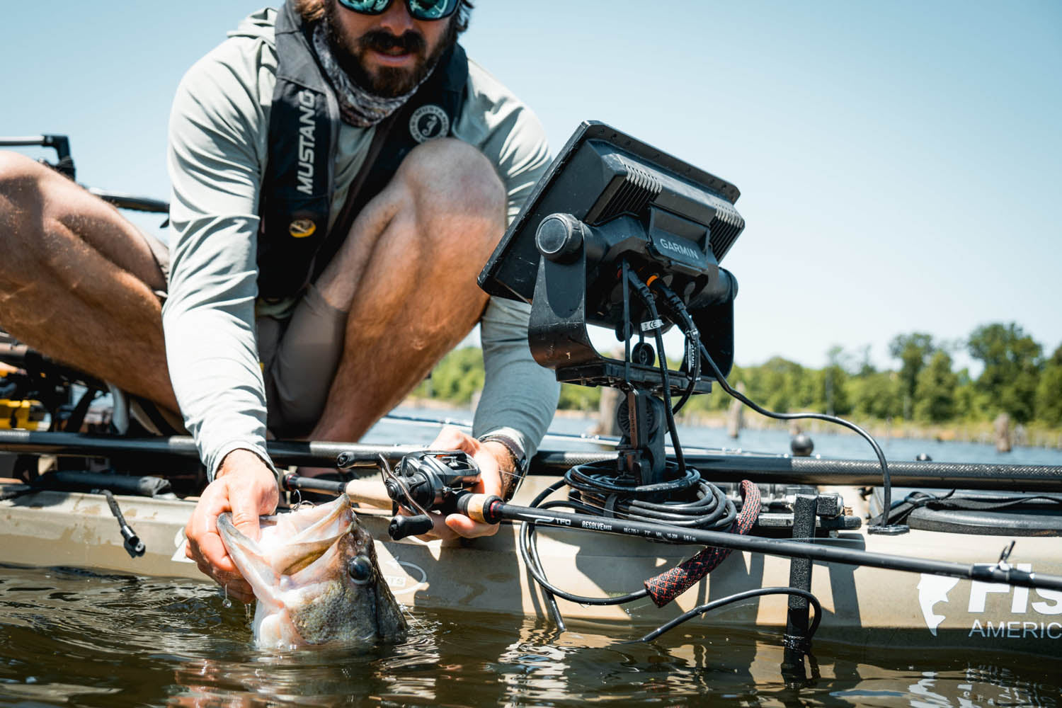 Temple Fork Outfitters Resolve Bass Spinning Rods