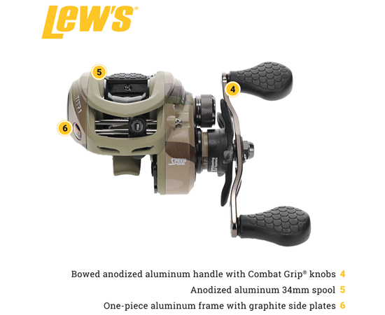 Lew's American Hero Tier 1 Baitcasting Reel