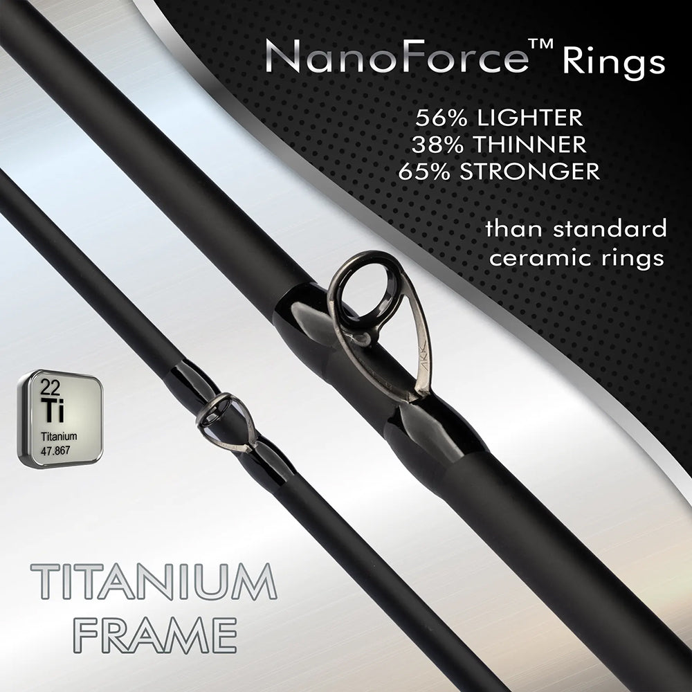 Ark Rods Gravity Bass Finesse Series Casting Rods