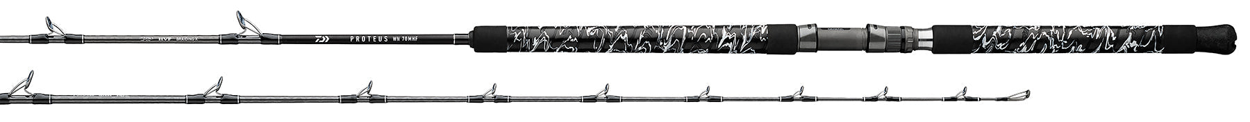 Daiwa Proteus Winn Camo Wrap Conventional Casting Rods