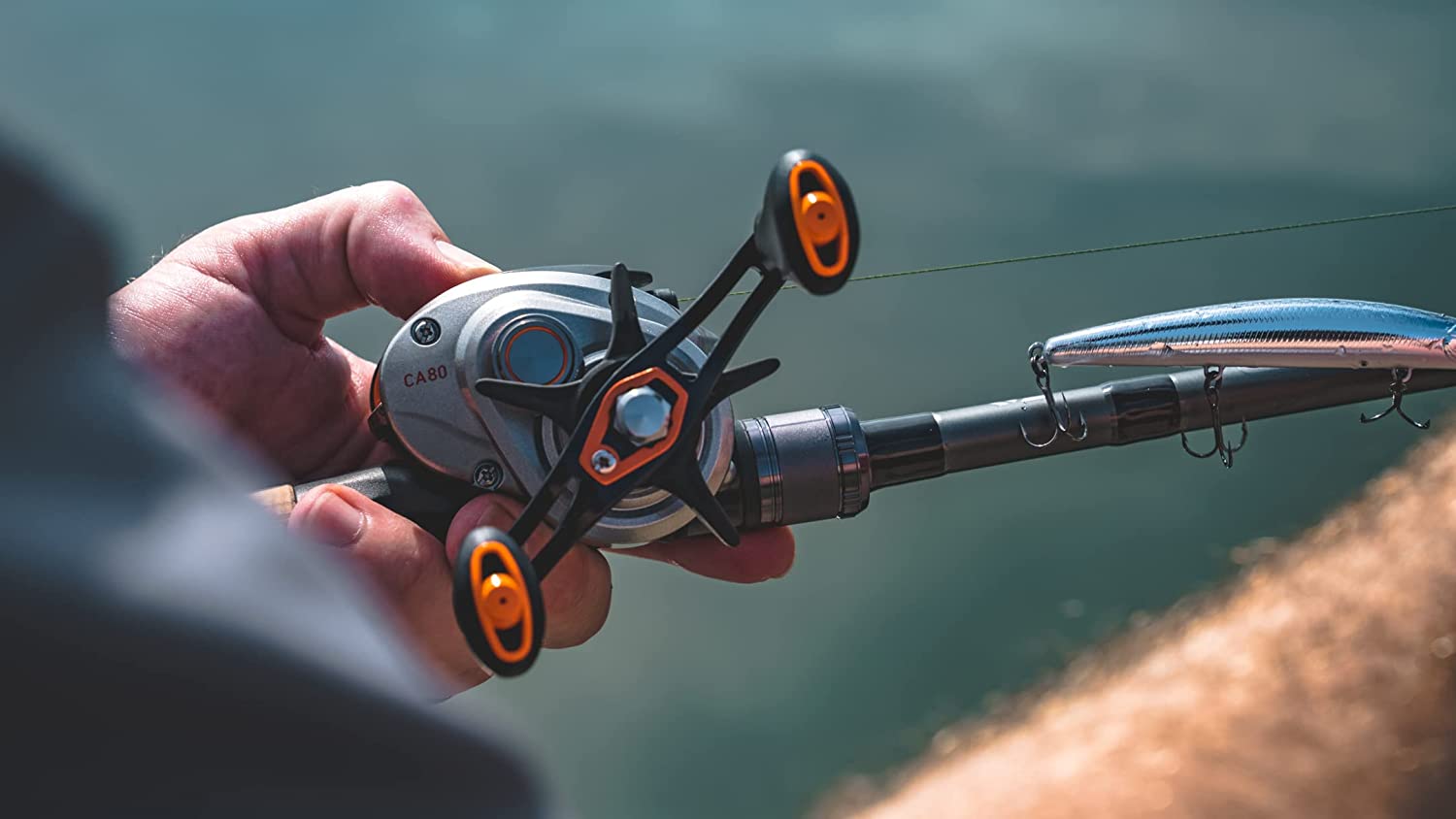 Daiwa CA 80 Baitcasting Reel