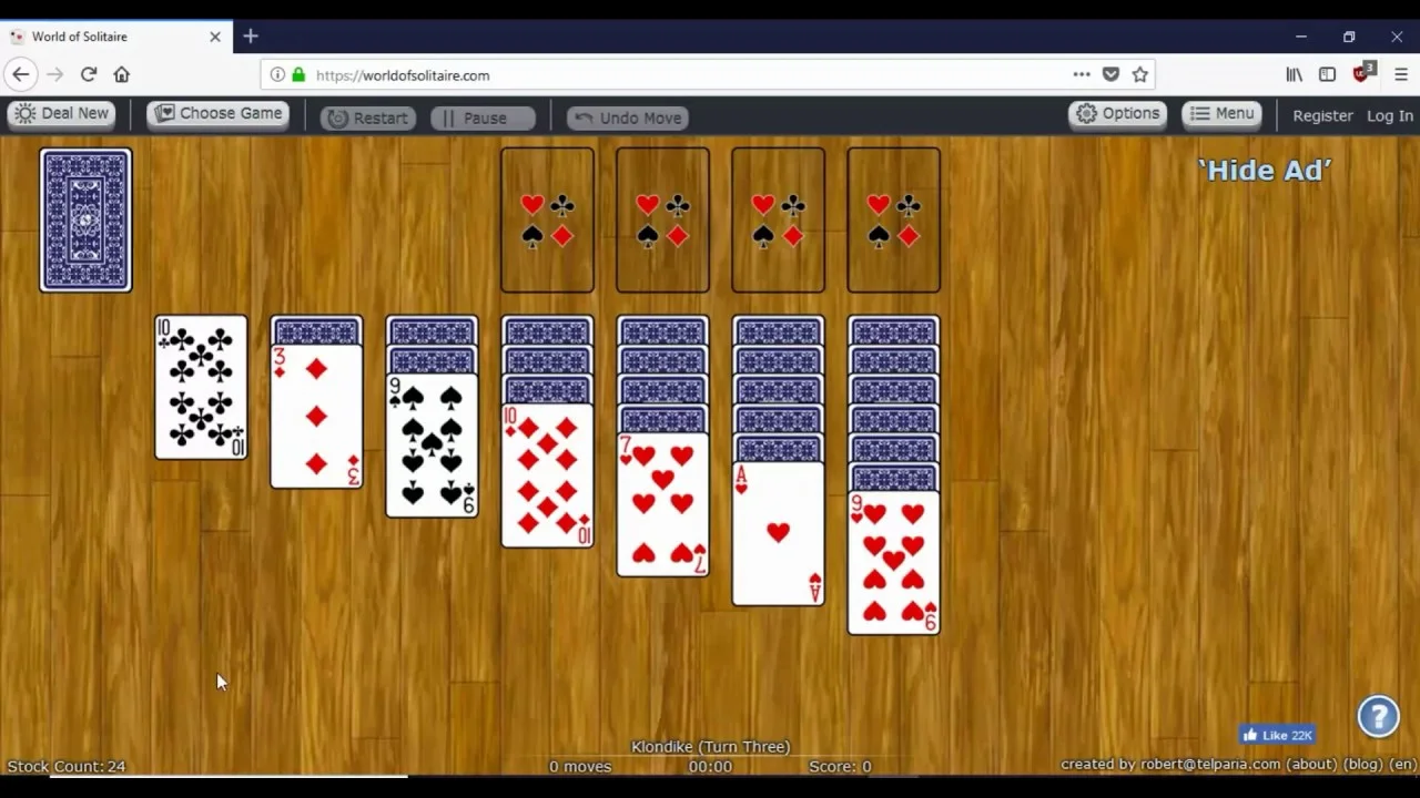 Aunt mary solitaire